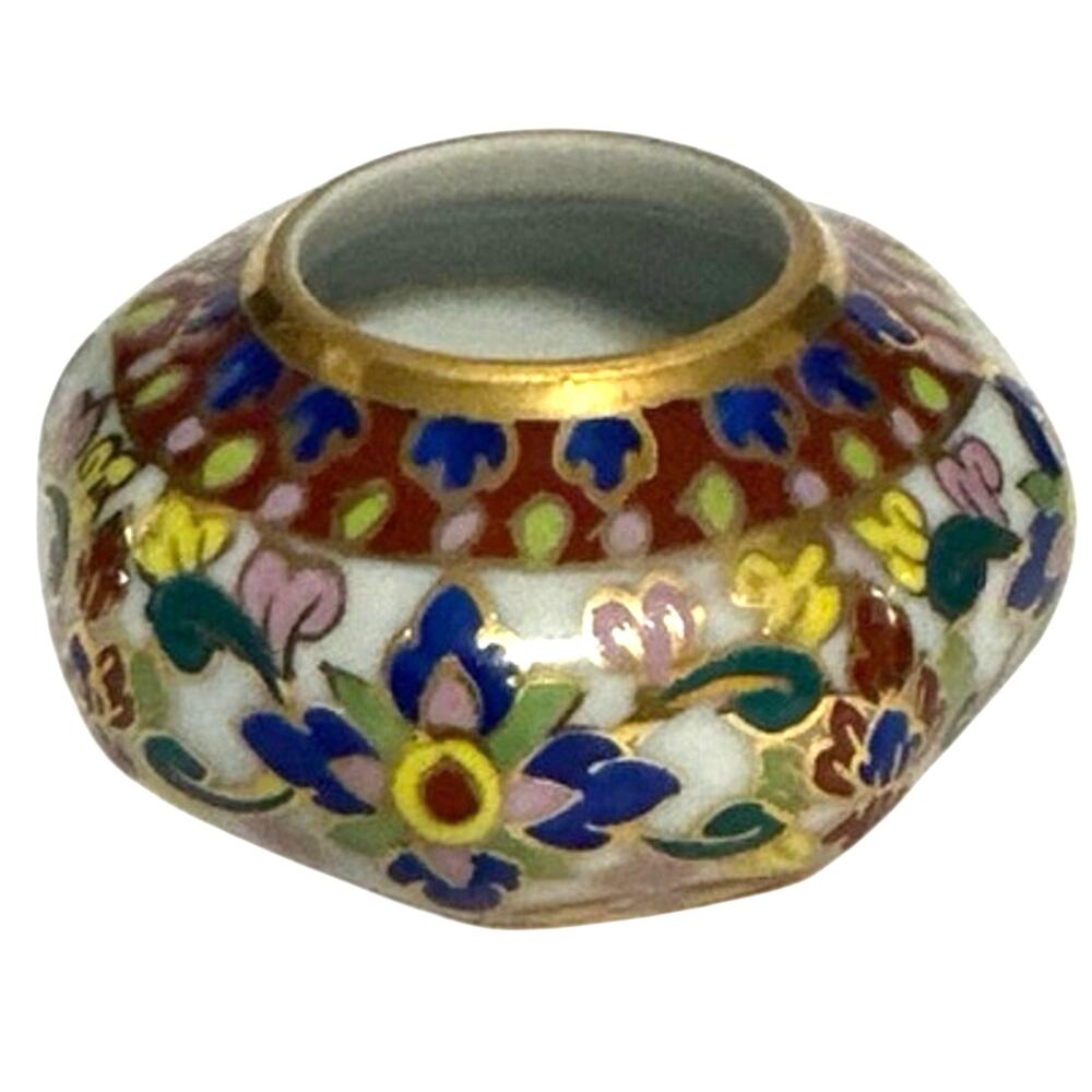 Tip Nam-Thong jewelry box, hand-painted, Made in Thailand Rare Finds missing top